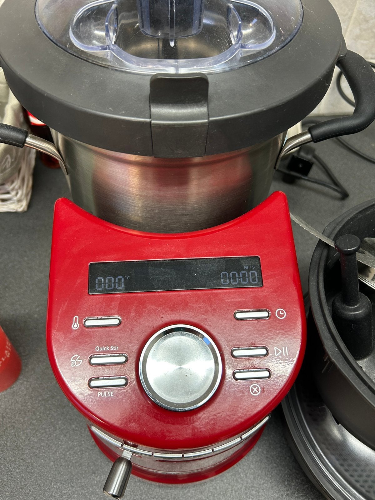 Kitchenaid Cookprocessor Rood, Ophalen, Gebruikt