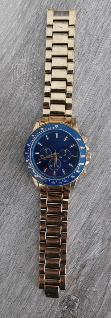 Heren Horloge, Handtassen en Accessoires, Horloges | Heren, Staal, Staal, Polshorloge, Ophalen of Verzenden