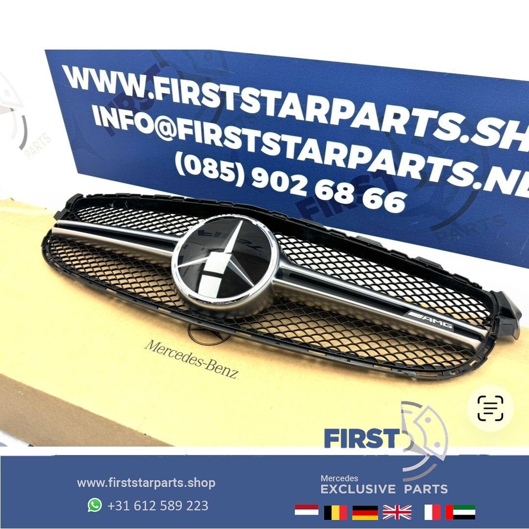 W205 C63 AMG gril Mercedes C Klasse 2014-2019 grille S205 C2, Utilisé, -, -, Enlèvement ou Envoi