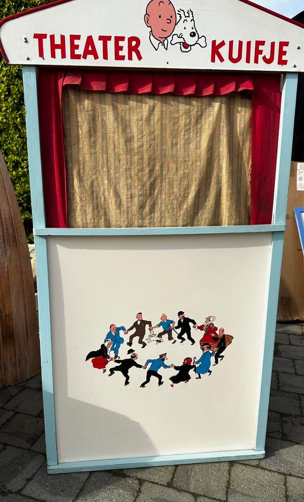 Tintin poppekast, Enlèvement, Comme neuf
