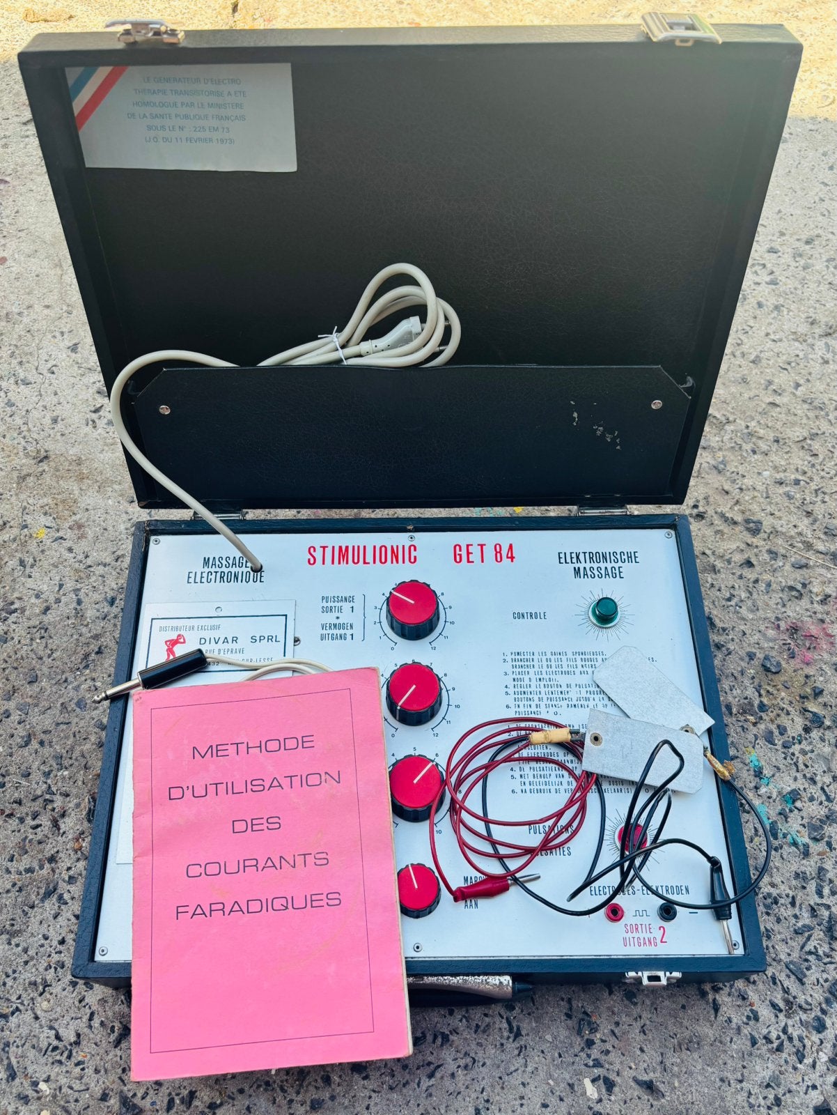 Vintage elektronisch massageapparaat, Ophalen of Verzenden