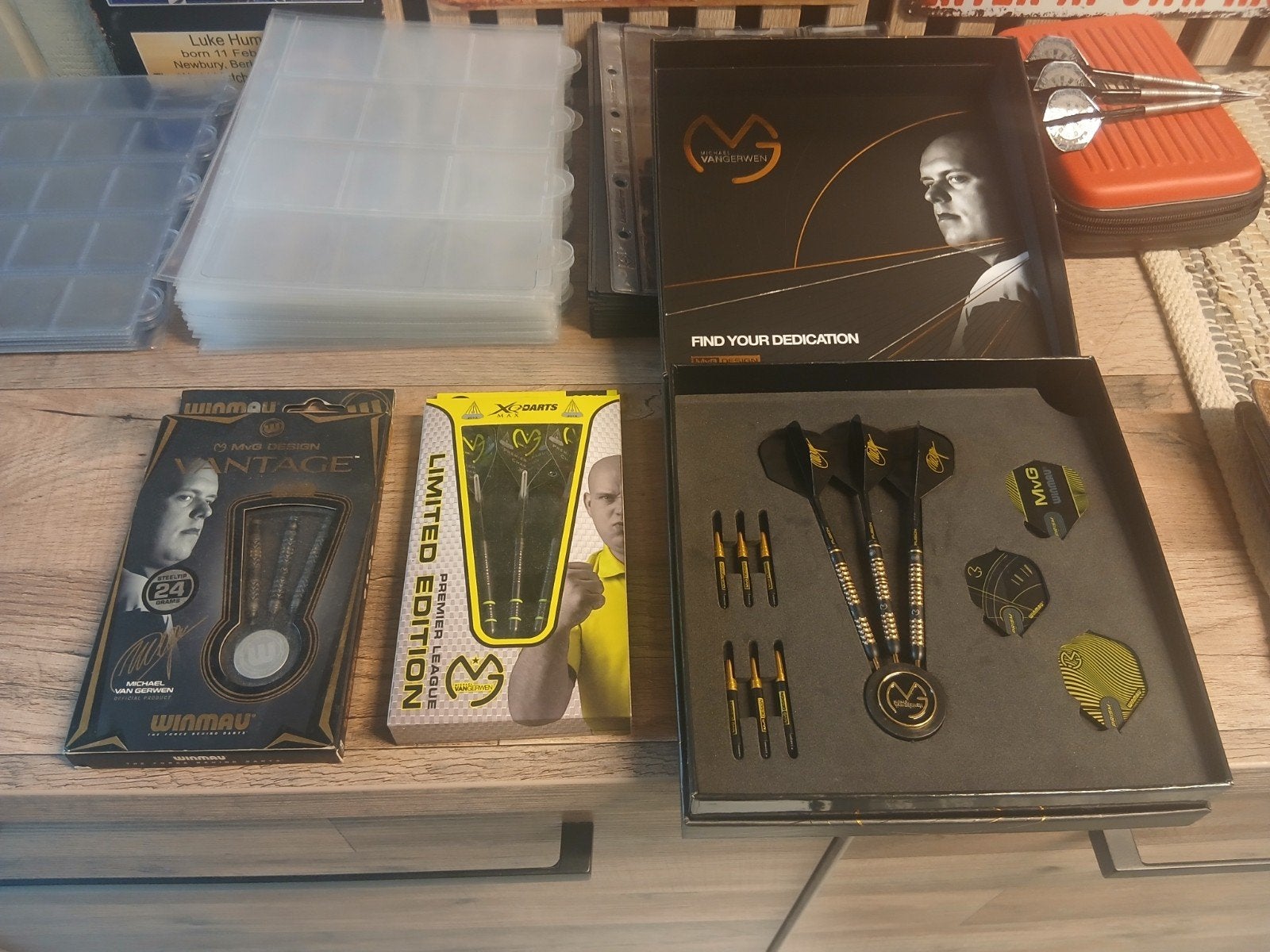 special edition mgv, Sport en Fitness, Darts, Ophalen