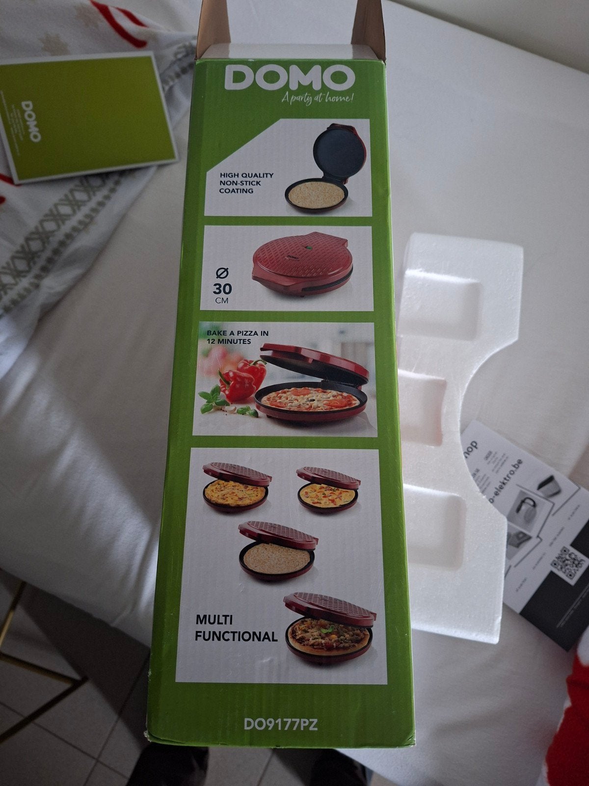 pizza aparaat, Ophalen, Nieuw, Domo