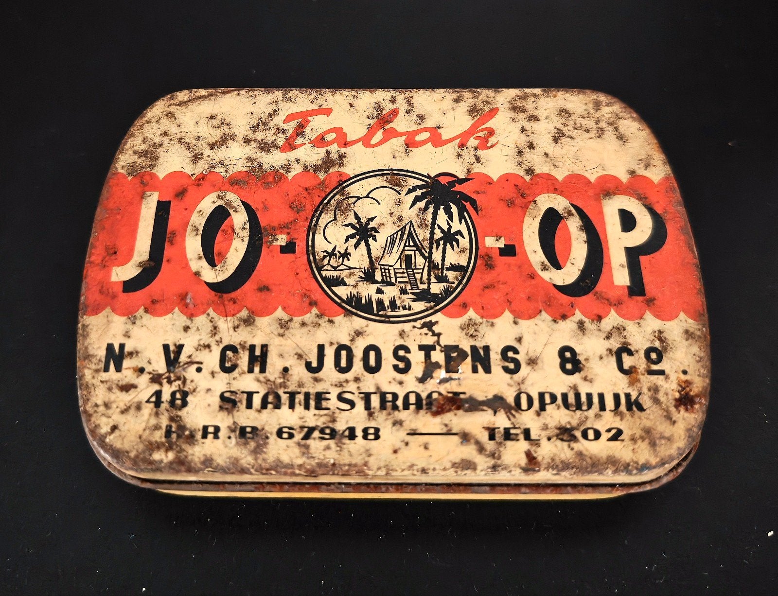 blik tabak / tabac Joostens Opwijk, Verzamelen, Verzenden