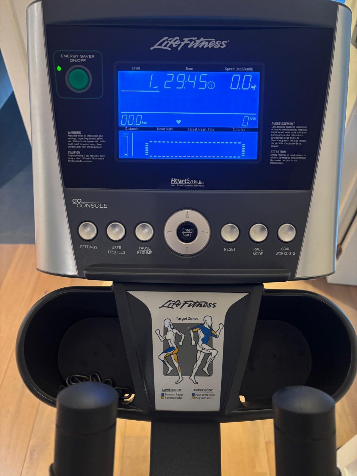 Crosstrainer life fitness X1, Ophalen, Zo goed als nieuw, Crosstrainer