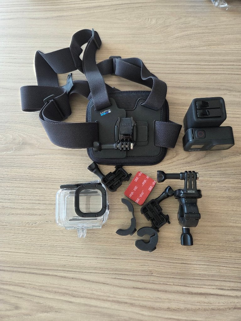 GOPRO Hero 8 Black + officiële accessoires, Ophalen, Zo goed als nieuw, GoPro