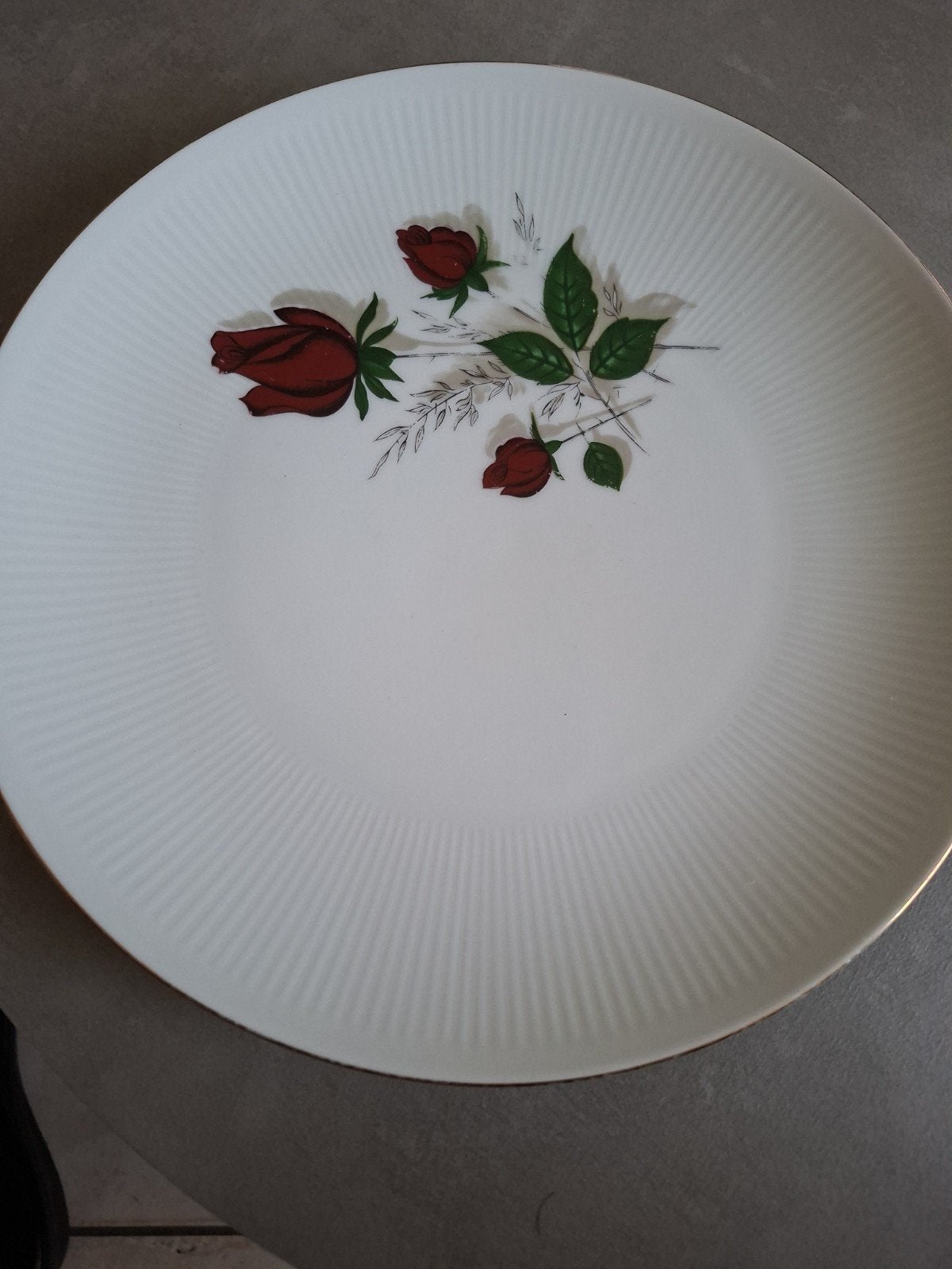 platte borden, Klassiek, Ophalen of Verzenden, Zo goed als nieuw, Bord(en)