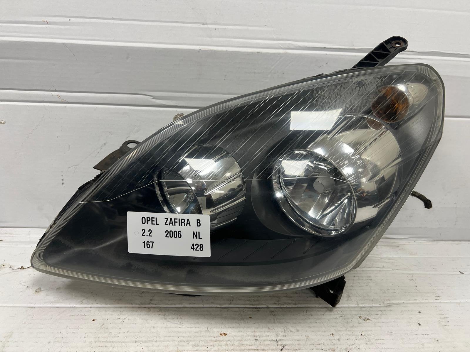 Opel Zafira B Linksvoor Koplamp (2005 - 2014), Gebruikt, Opel Automobile GmbH, Kontakt@opel-infoservice.de, Opel