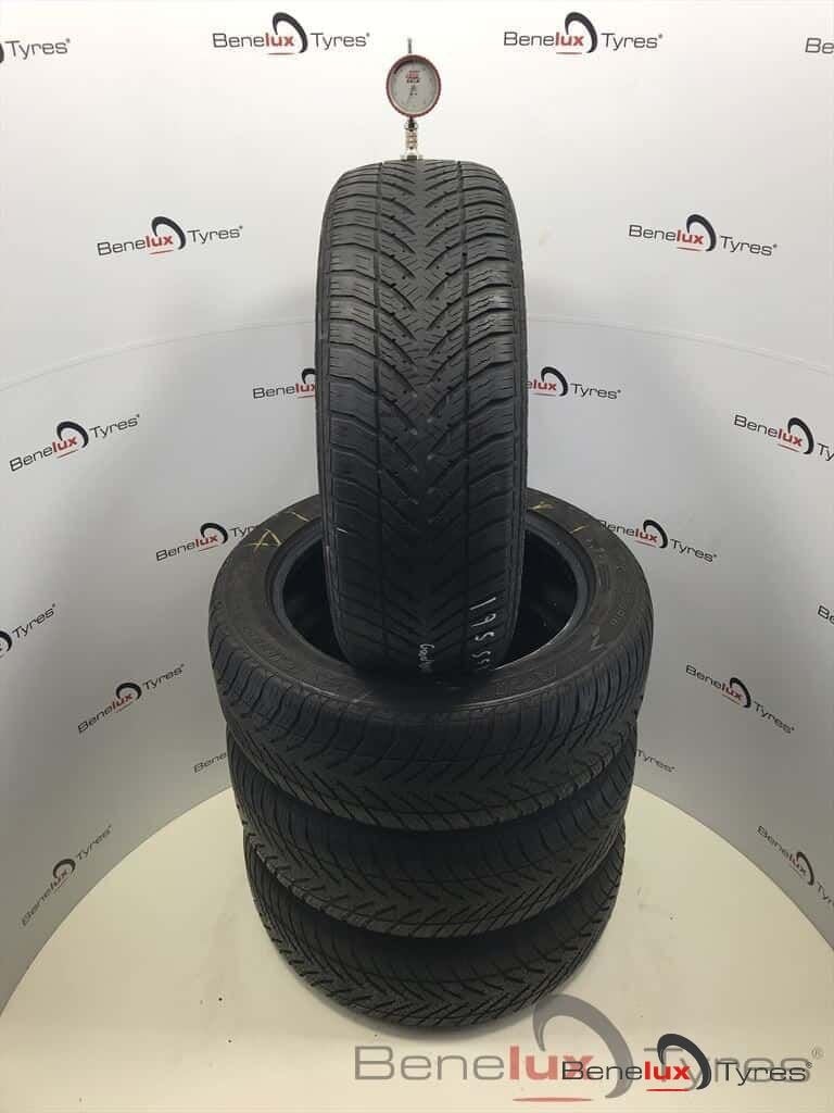 winter 195/55R16 87H Goodyear 195/55 R16 195/55/16 1955516, Auto-onderdelen, Ophalen, Gebruikt, -, Winterbanden