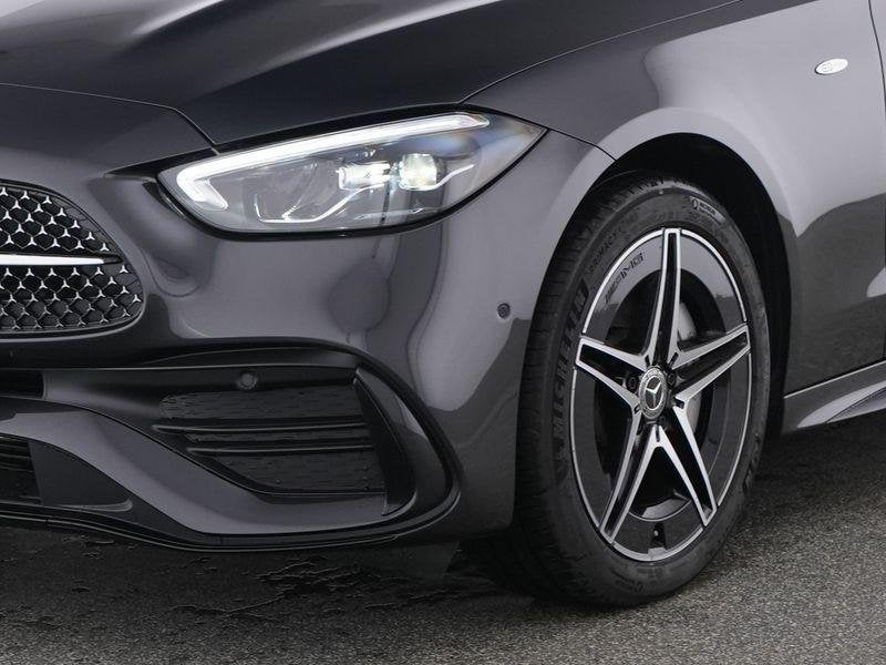 Mercedes-Benz C-klasse 300 e Break AMG Line | Panoramisch Da, Auto's, Automaat, Zwart, 4 cilinders, Bedrijf