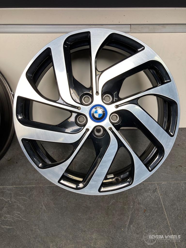 19” originele BMW i3 I01 velgen 428 5x112 6856894 / 6856895, Auto-onderdelen, Banden en Velgen, 19 inch, Gebruikt, Velg(en), -