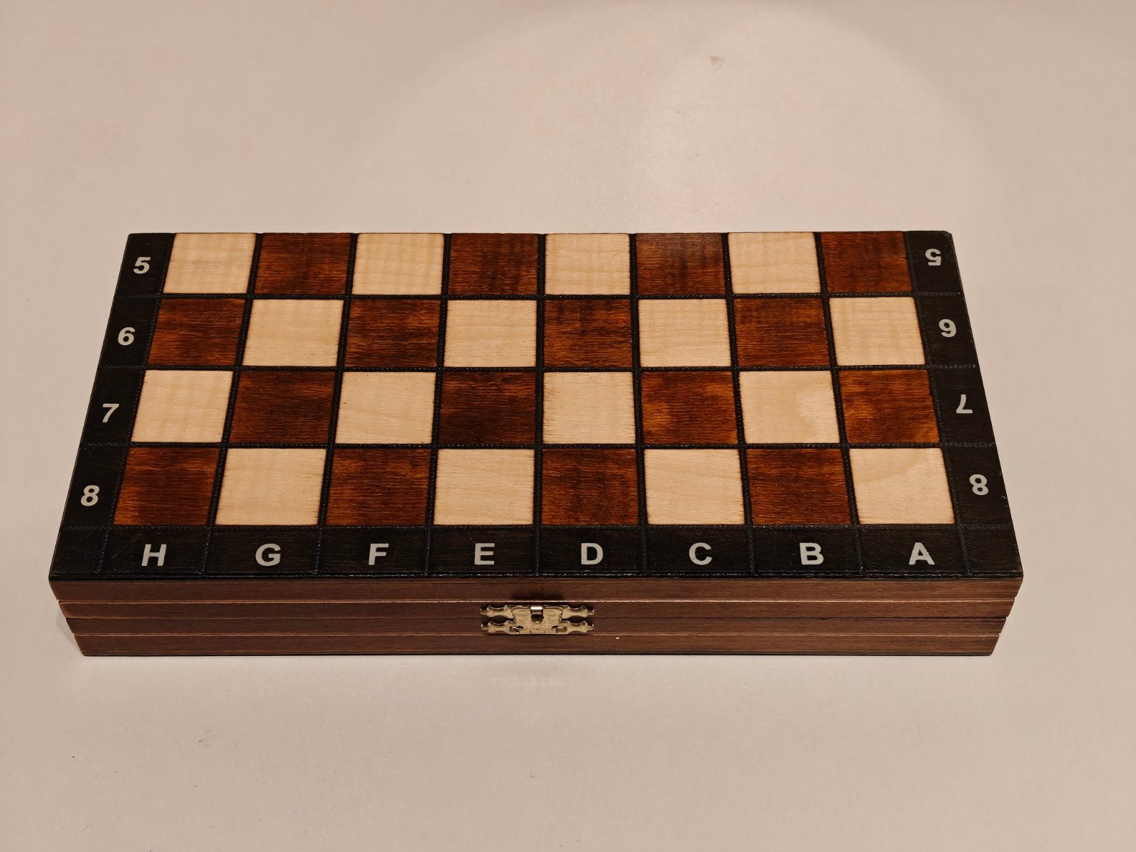 Schaakbord - Jeu d'échecs, Ophalen of Verzenden, Minder dan 500 stukjes, Zo goed als nieuw, Schaken