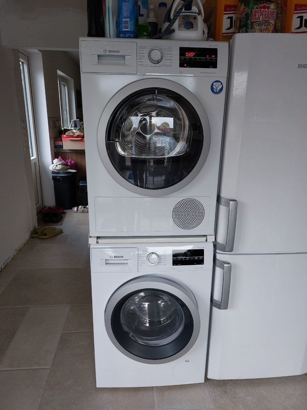 Bosch wasmachine 9kg, serie 6, eco silence drive., Elektronische apparatuur, Ophalen