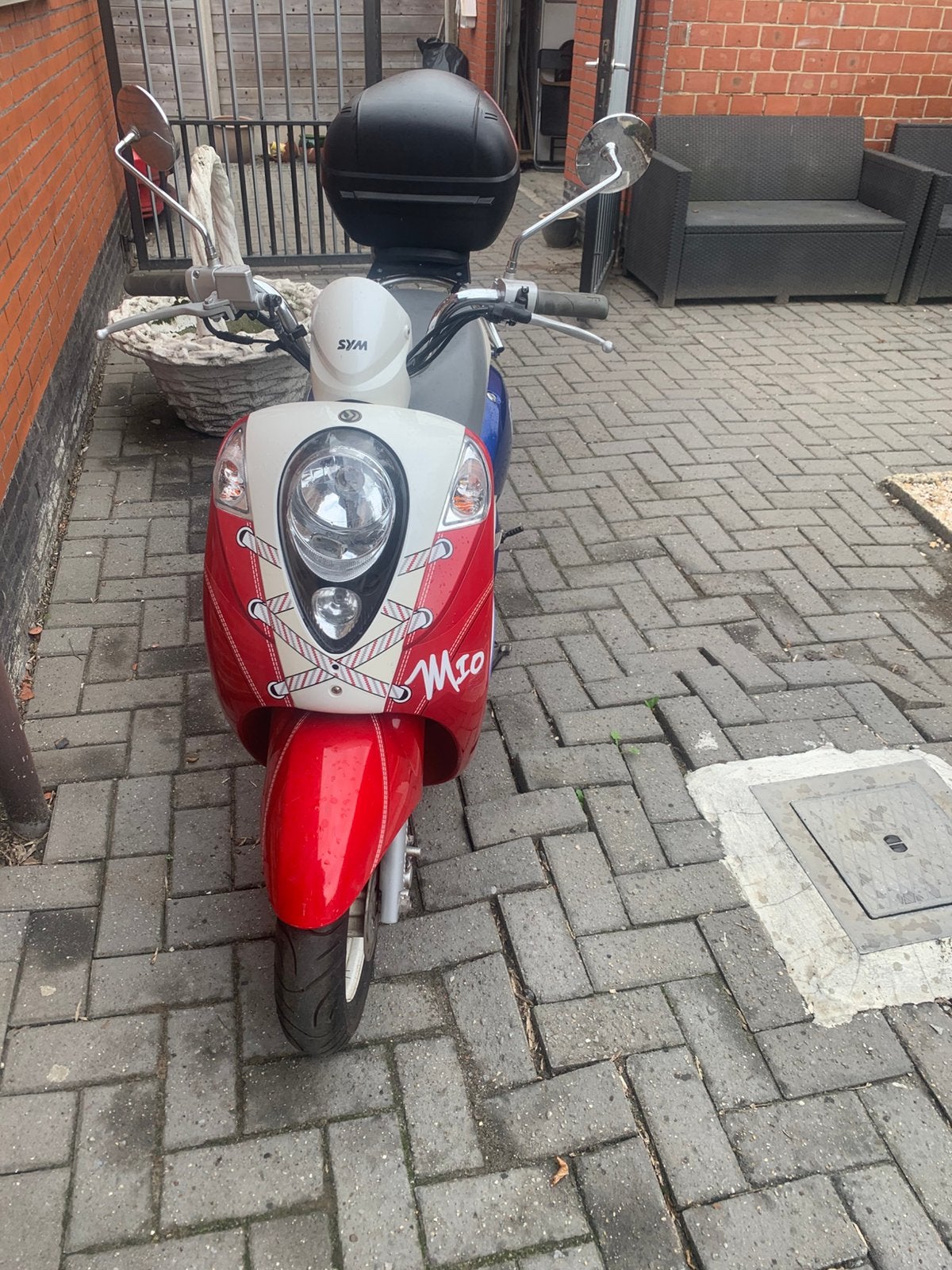 Sym mio perfekte staat kl B weinig km, Vélos & Vélomoteurs, Scooters | SYM, Comme neuf, Mio, Enlèvement