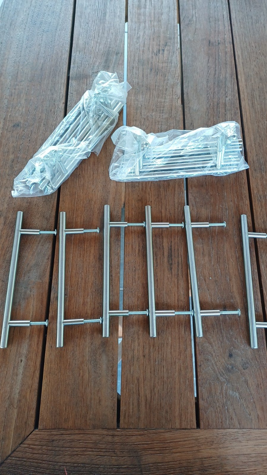 vol rvs kastgrepen 17 stuks, Ophalen