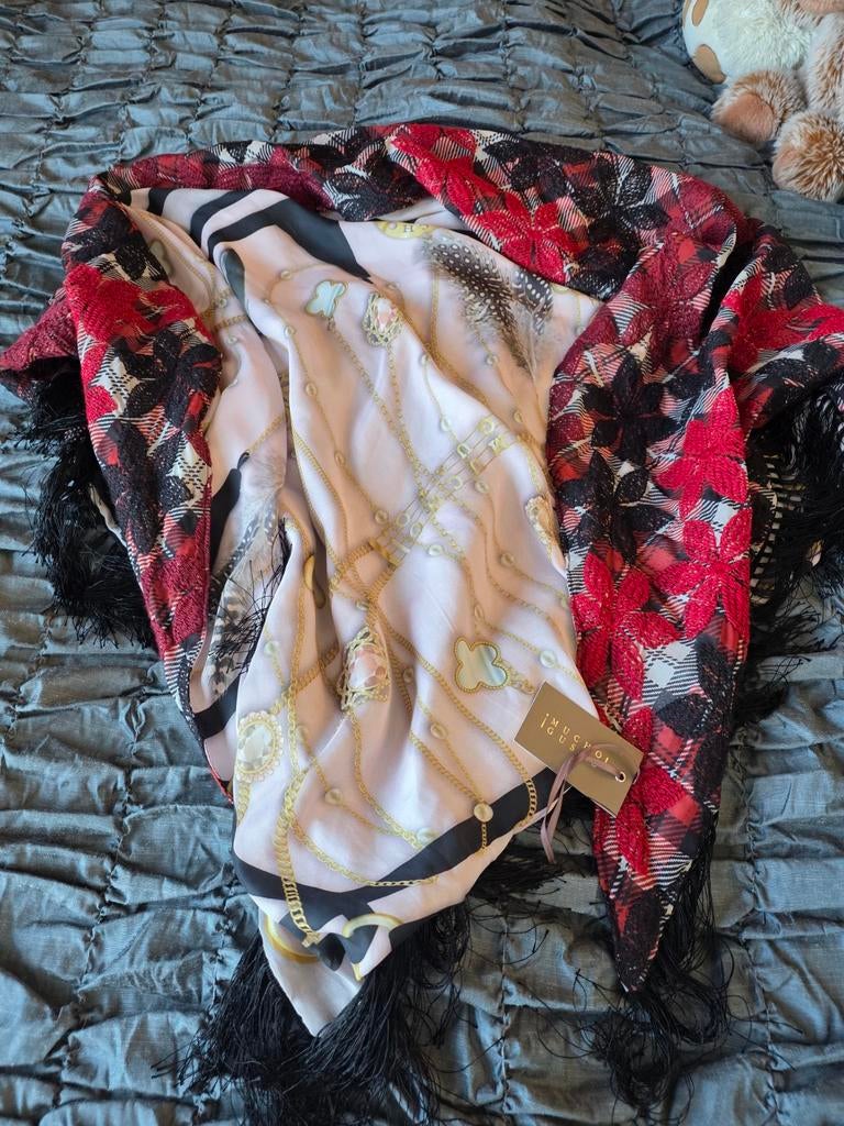 Mucho gusto  zijden sjaal nieuw xl met etiket, Kleding | Dames, Topjes, Verzenden
