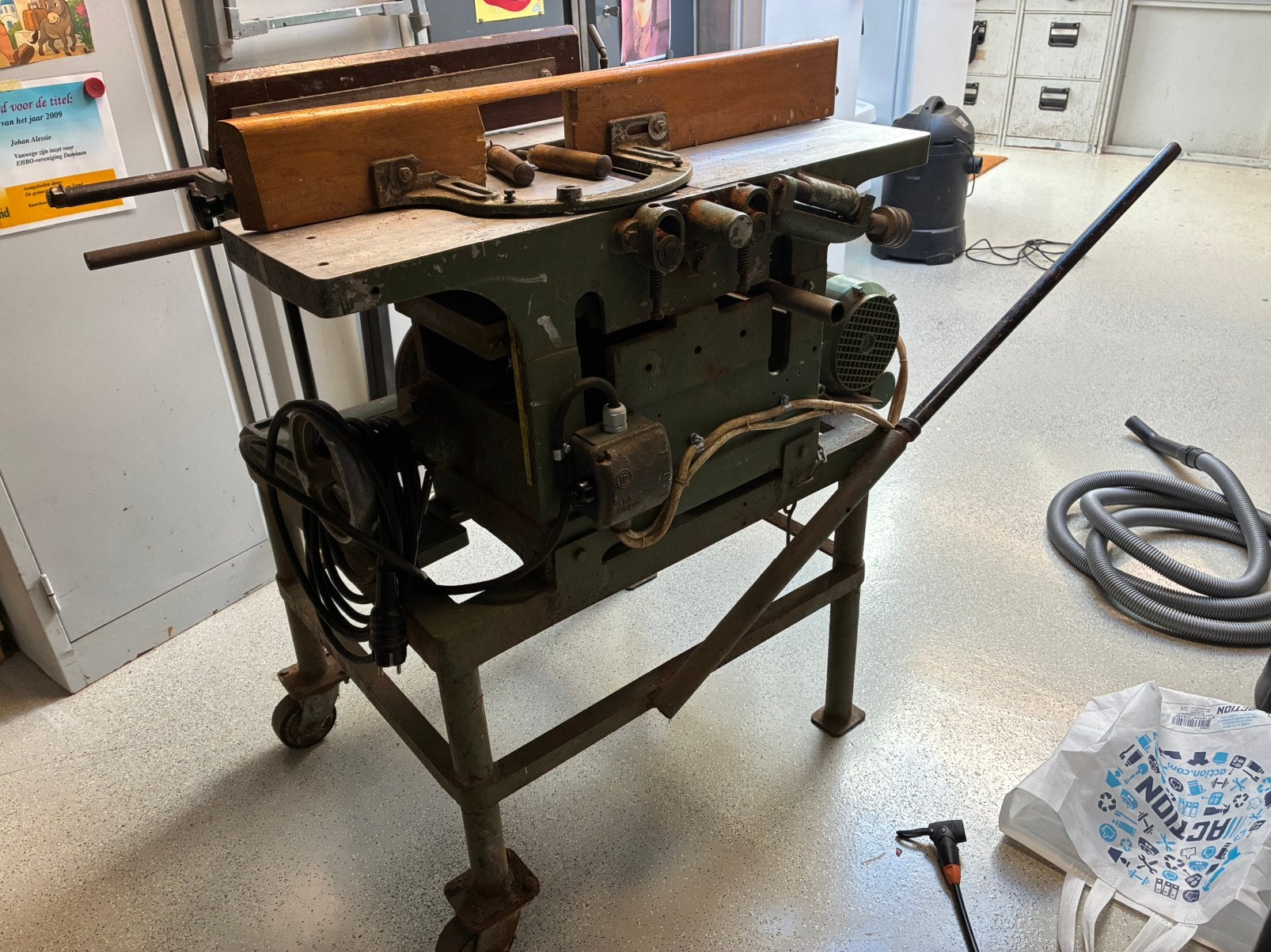 Machine à bois vintage, Enlèvement, Utilisé, 70 à 120 cm