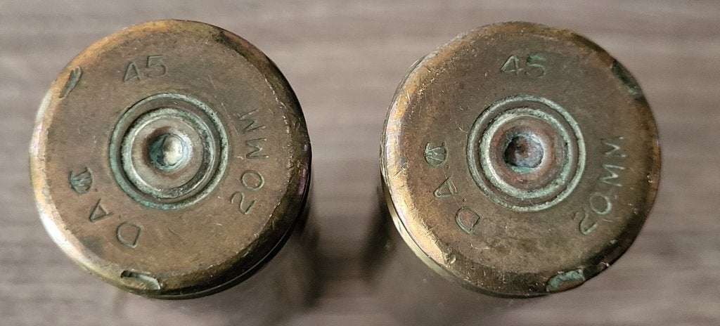Oude hulzen Uit de Tweede Wereldoorlog, Ophalen, Landmacht, Hulzen of Bodemvondsten