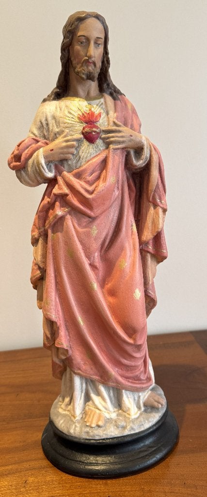 Beeld Heilig hart van Jezus., Antiek en Kunst, Antiek | Religieuze voorwerpen, Ophalen