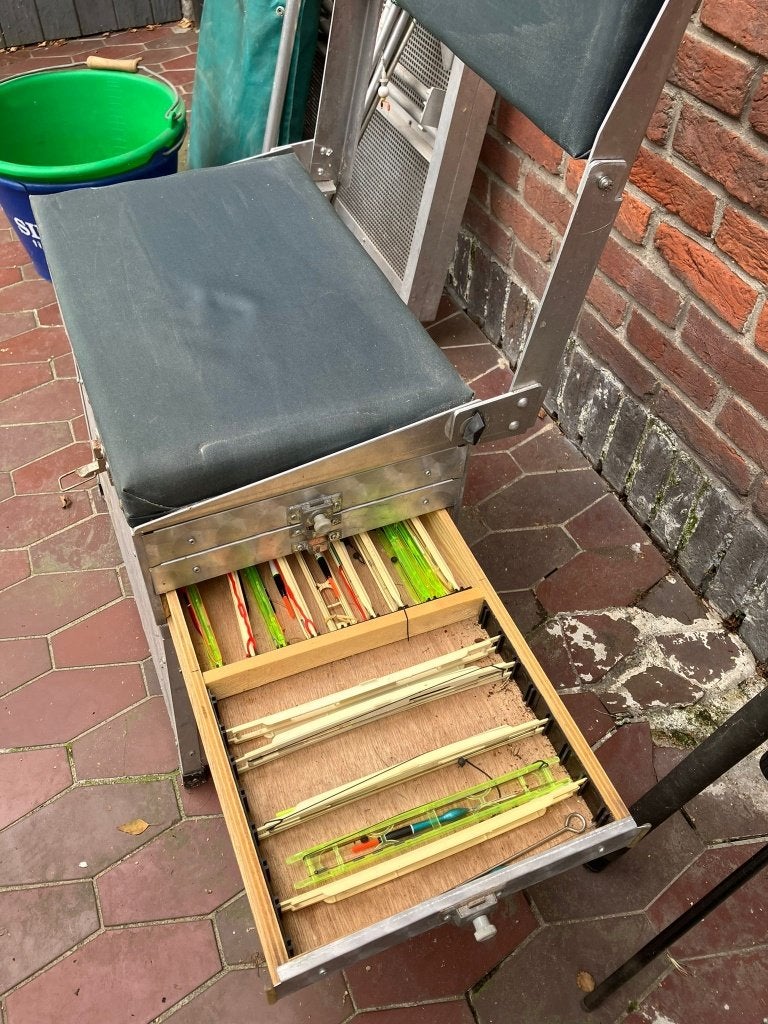 Vis gerief, Ophalen, Zo goed als nieuw