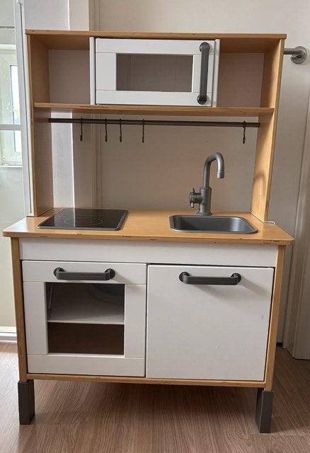 IKEA duktig speelgoed keuken, Ophalen