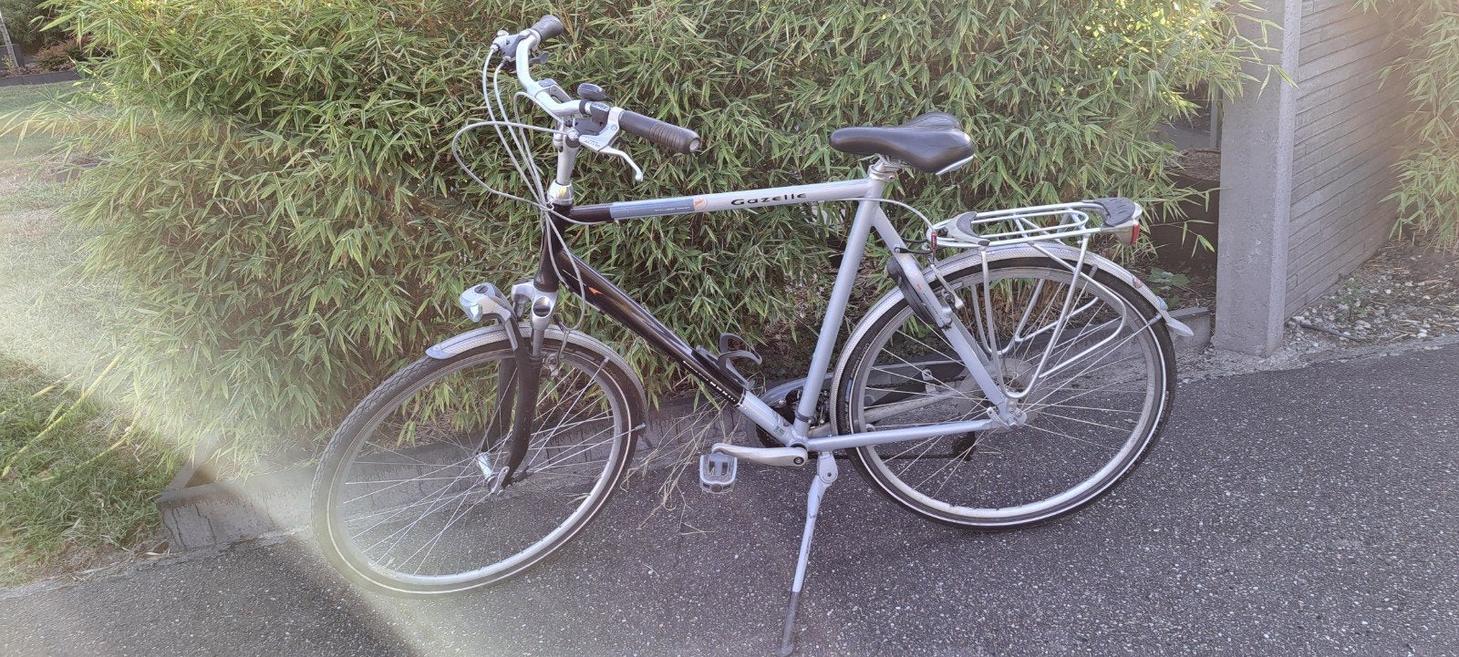 Herenfiets Gazelle, Ophalen, Velgrem, Versnellingen, Zo goed als nieuw