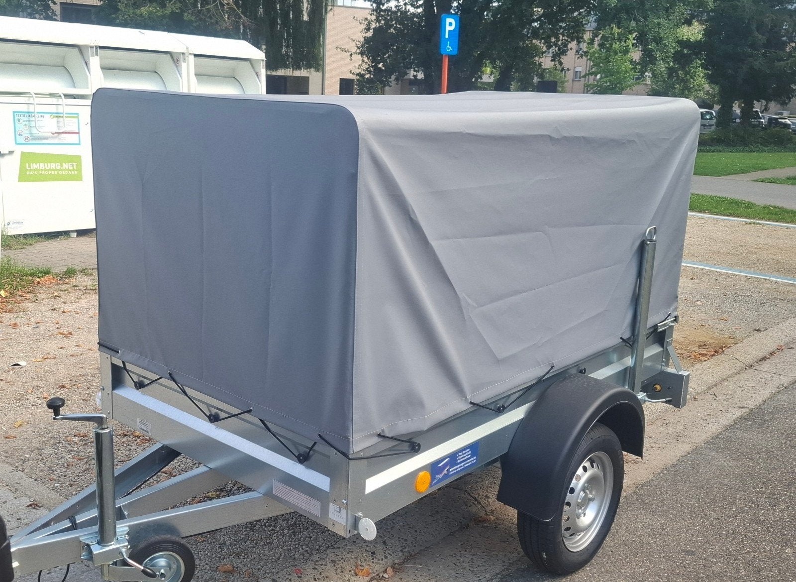 Remorque à essieu simple de 750 kg comme neuve, Autos : Divers, Enlèvement ou Envoi
