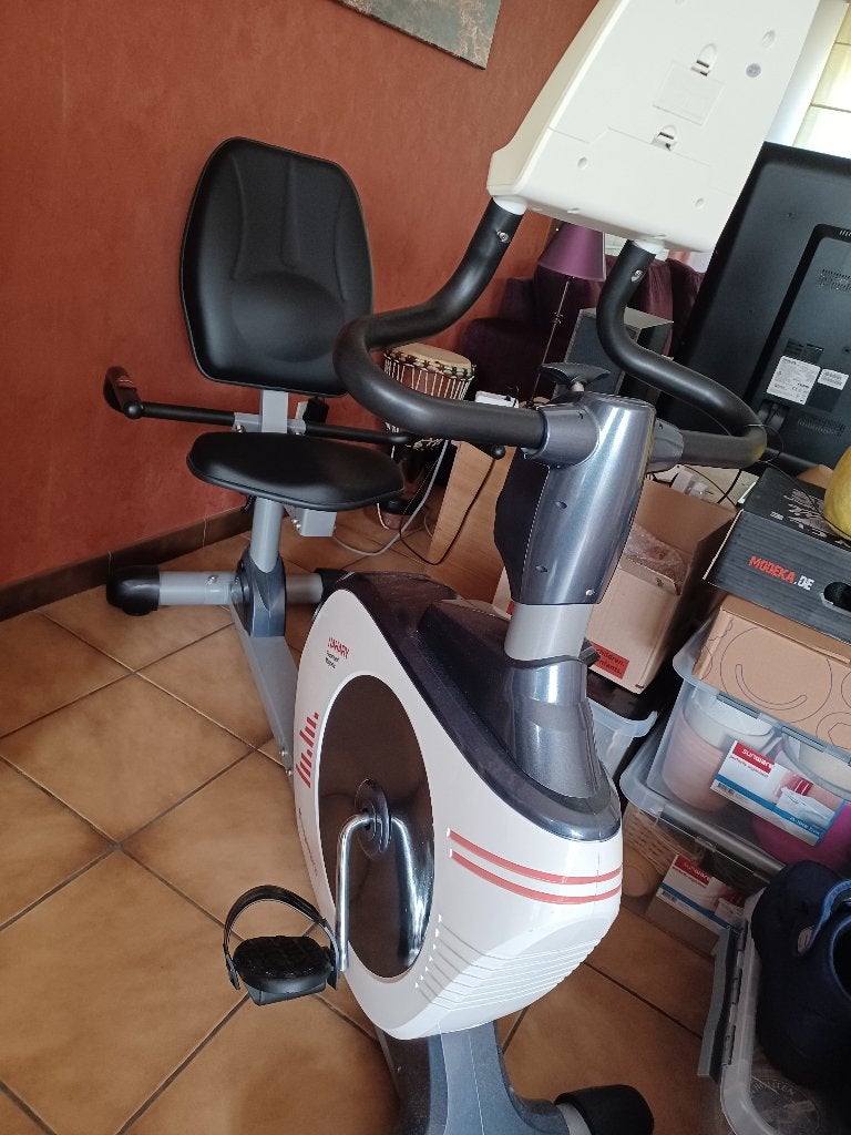 entraîneur de vélo sur chaise, Vélo de bureau, Synthétique, Enlèvement, Utilisé