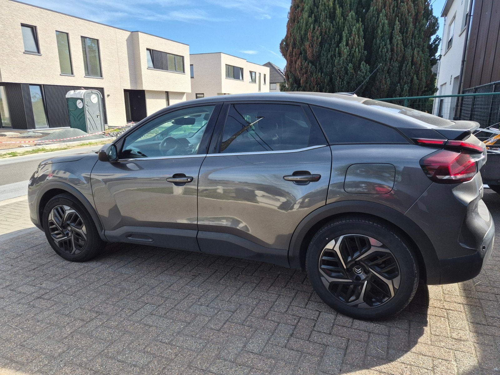 Citroën C4 Full option 2021 50000km, Auto's, Automaat, Lichtsensor, Leder en Stof, 5 deurs