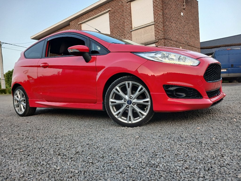 FORD FIESTA/1000cc BENZINE/2013/GEKEURD/GARANTIE, Auto's, Ford, Euro 5, Bedrijf, Grijs, 3 deurs