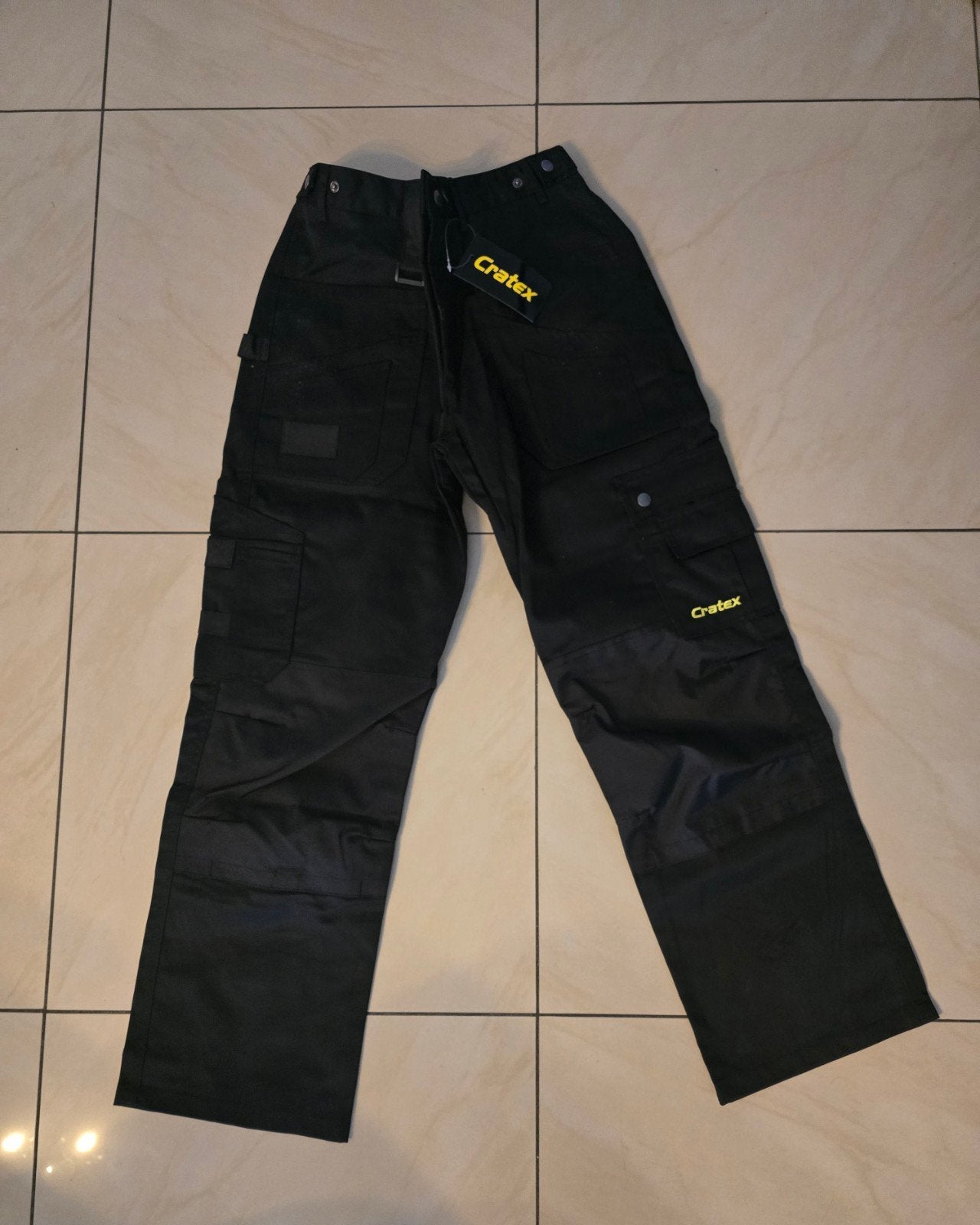pantalon Cratex, Verzenden, Zwart