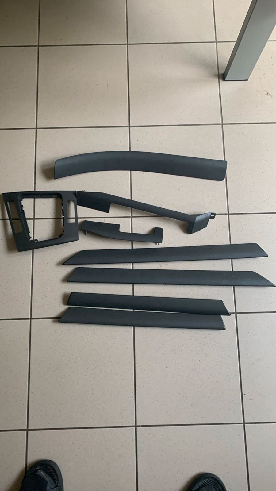BMW E46 lijsten zwart, Ophalen, Gebruikt, Voor, BMW