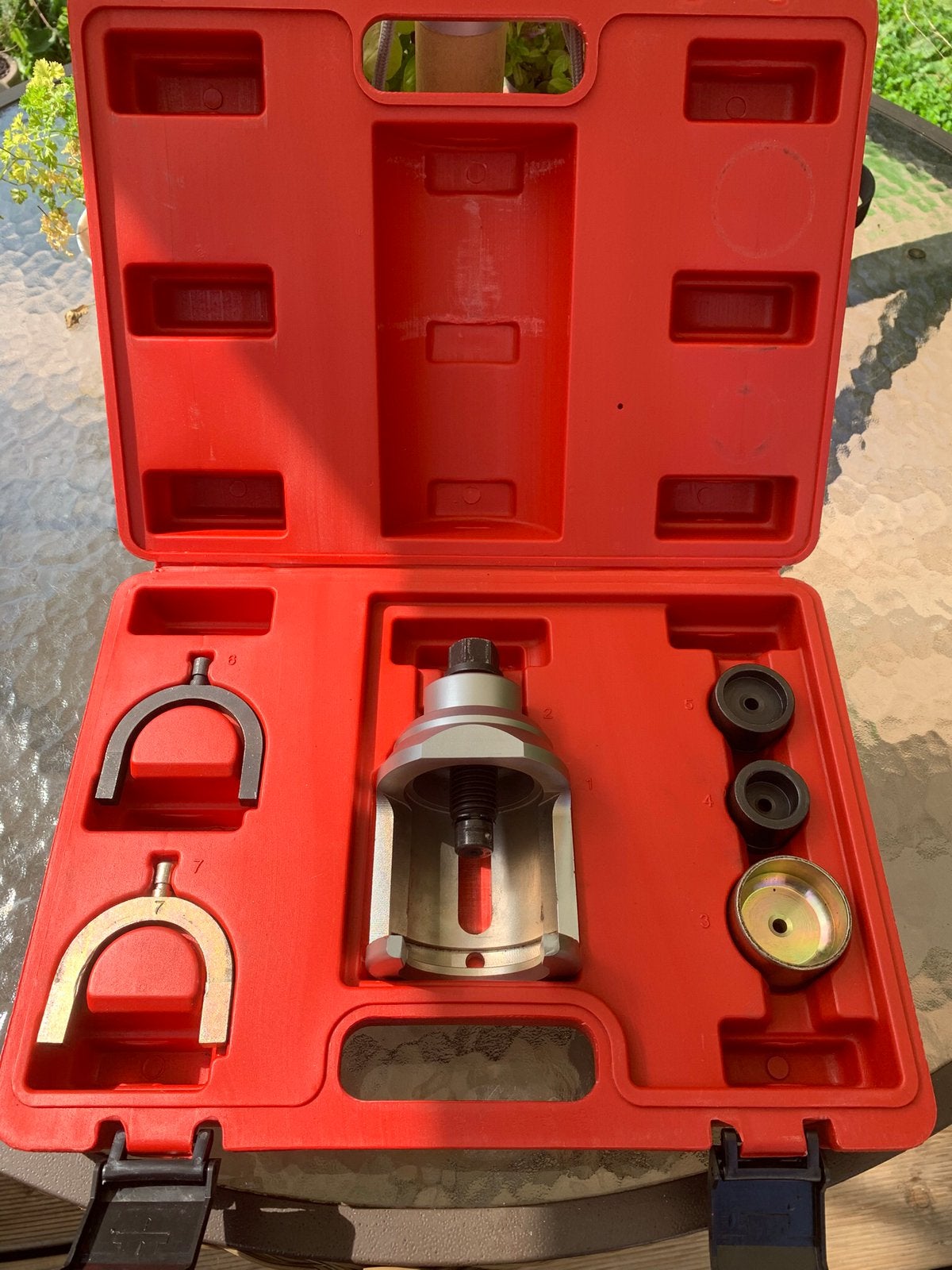 Coffret extracteur de rotule de suspension VW T4, Enlèvement ou Envoi, Comme neuf