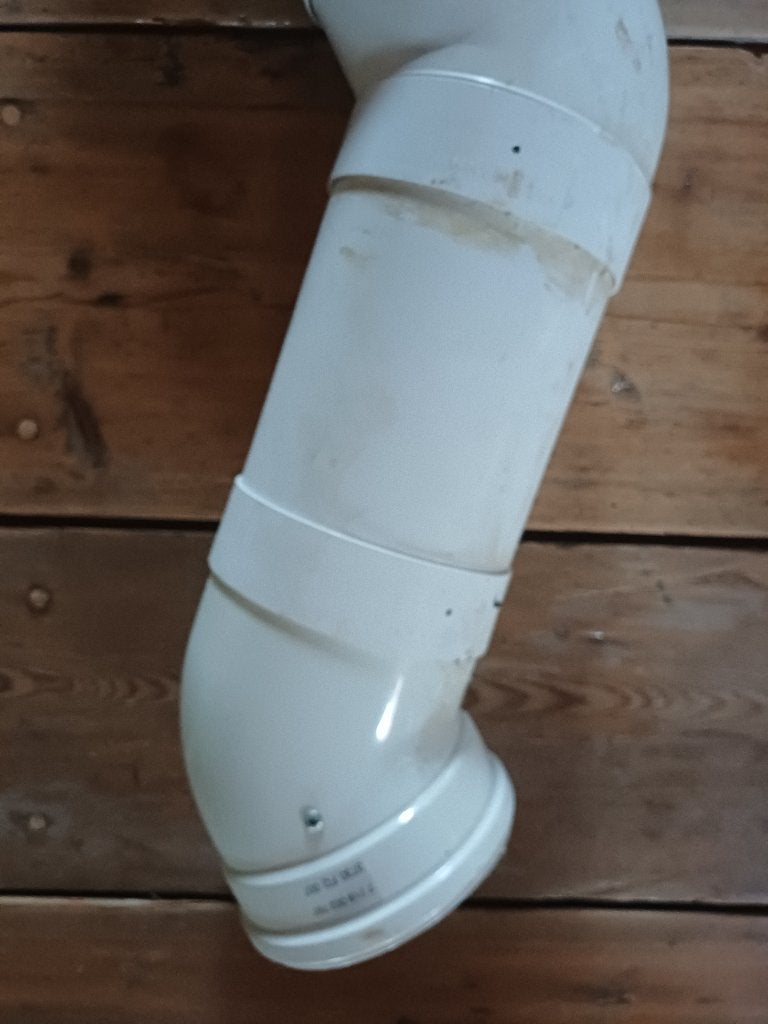 VIESSMANN conduit ventouse - cheminée, Bricolage & Construction, Enlèvement, Comme neuf, Ventilateur et Extracteur