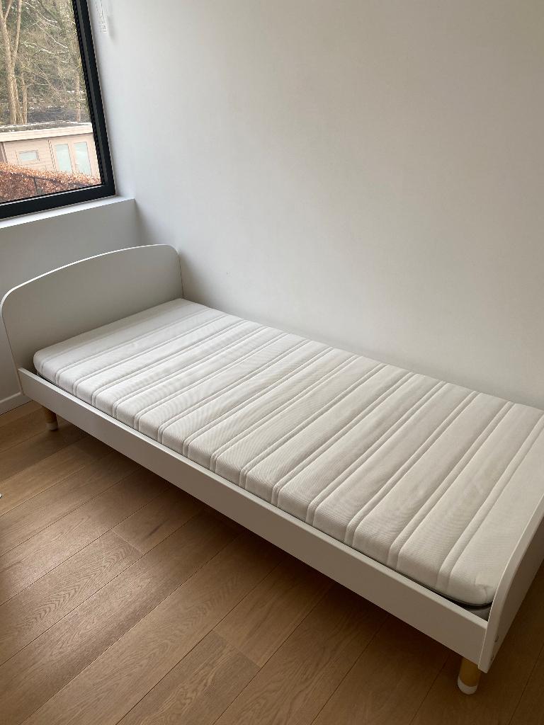 Flexa eenpersoonsbed, Ophalen, Zo goed als nieuw, Lattenbodem