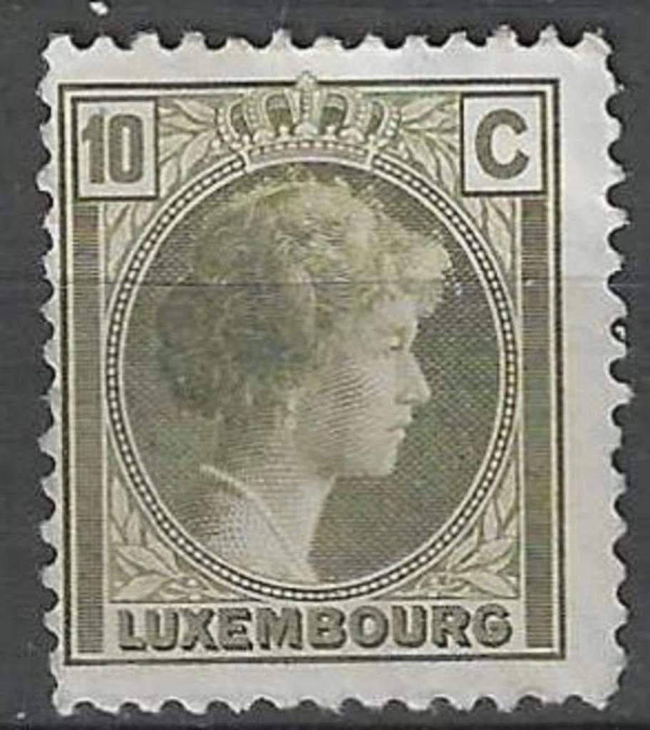 Luxembourg 1926/1928 - Yvert 165 - Charlotte - 1e sièc (ST), Envoi, Luxembourg, Affranchi