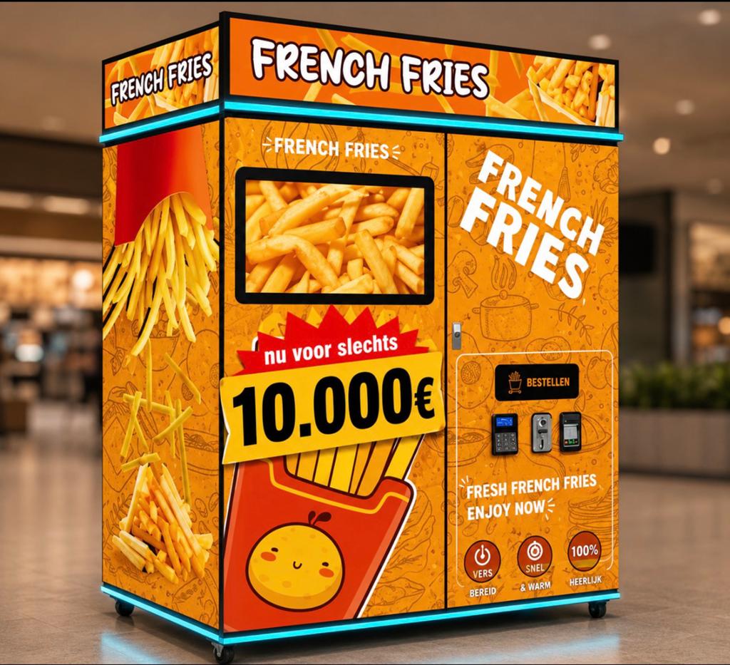 Frietmachine, Ophalen of Verzenden