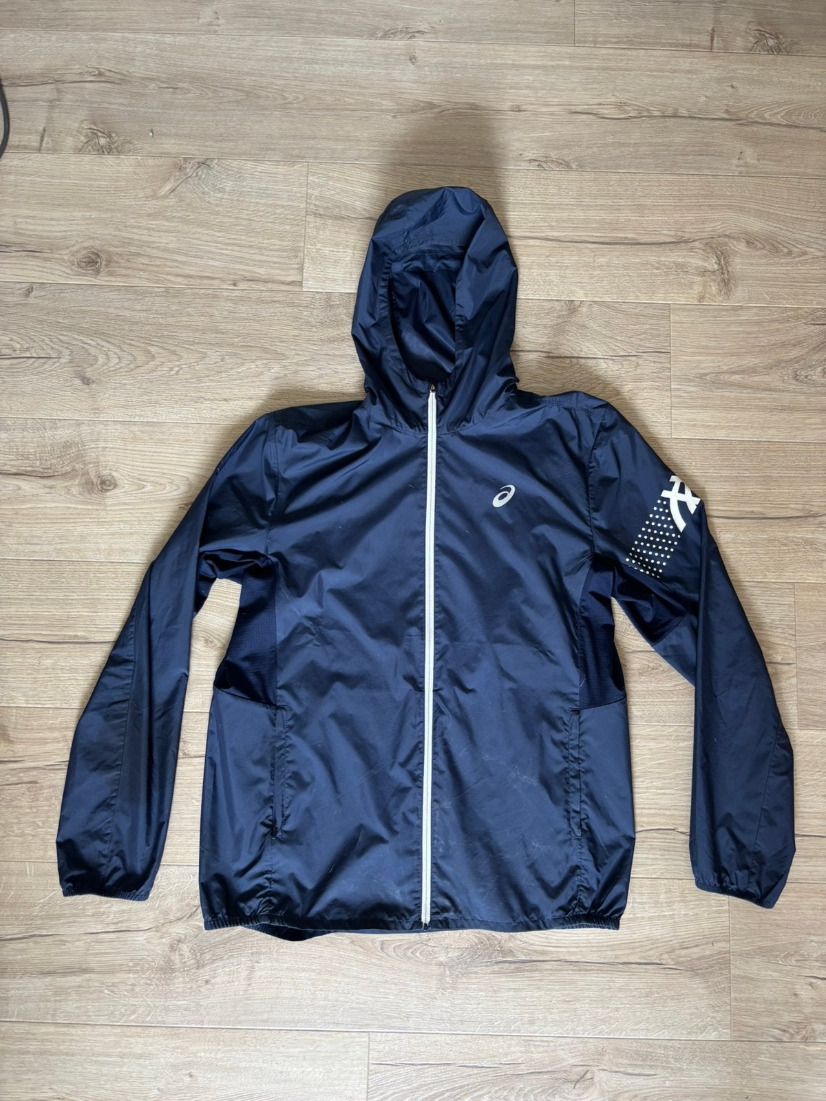 Assics jas windbreaker, Ophalen of Verzenden, Zo goed als nieuw