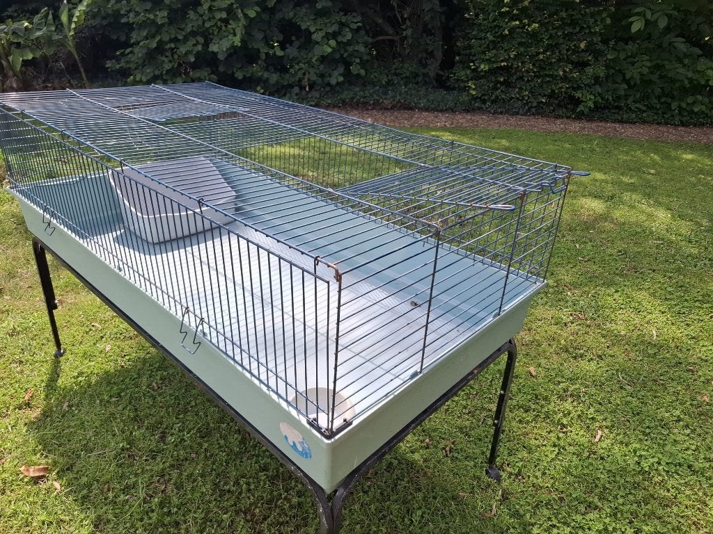kooi voor konijn, cavia, marmot, ..., Dieren en Toebehoren, Knaagdieren en Konijnen | Hokken en Kooien, Ophalen, Kooi, Gebruikt