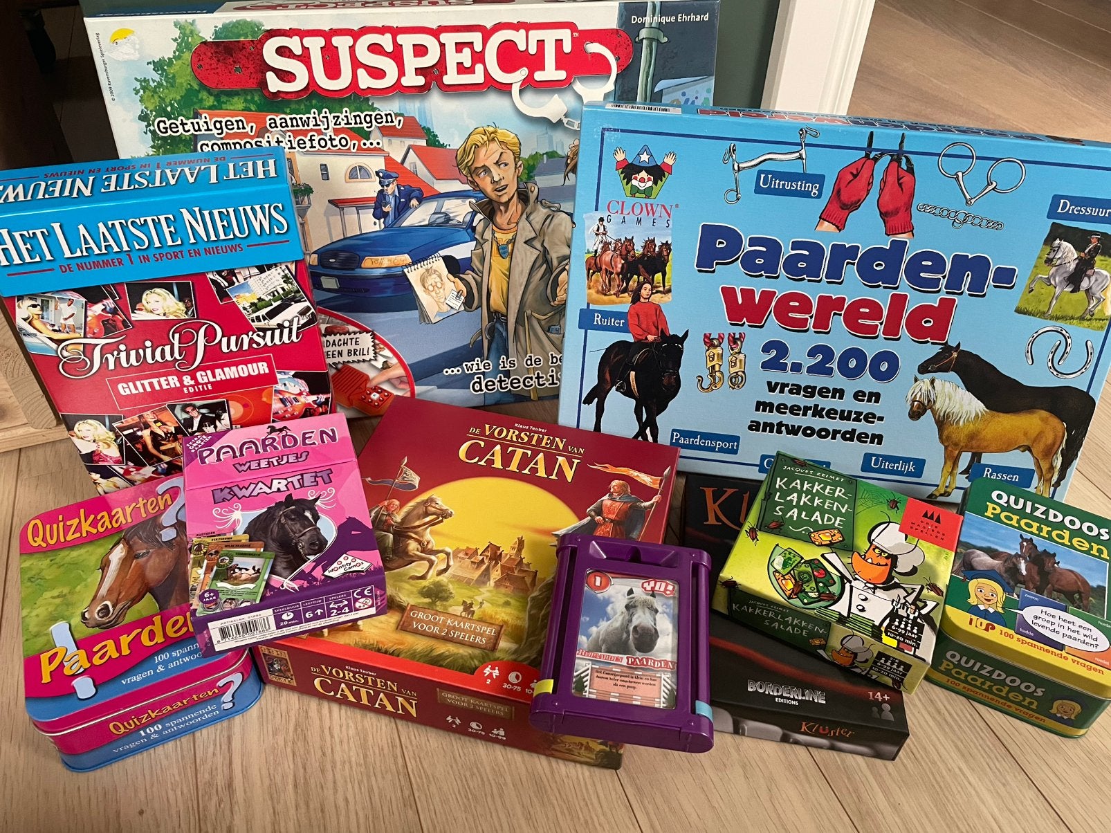 Gezelschapspellen, Hobby en Vrije tijd, Ophalen of Verzenden, Zo goed als nieuw