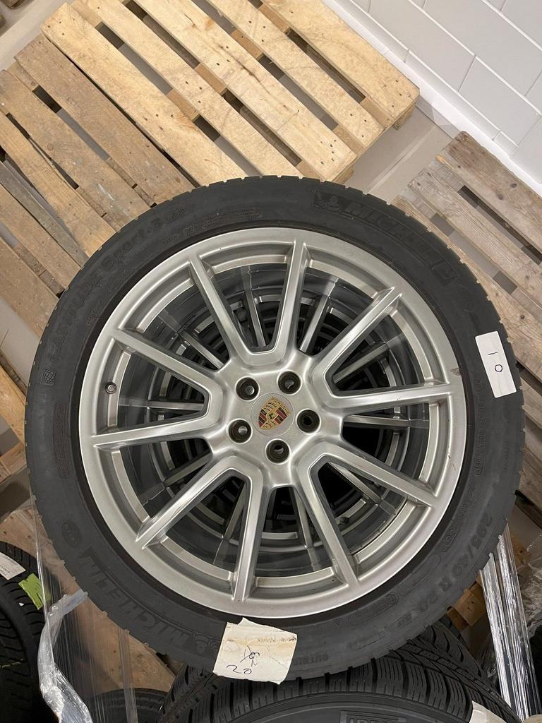 Porsche 911 992 2018 20inch velgen + Michelin Latitude Sport, Autos : Pièces & Accessoires, Pneus & Jantes, Pneus et Jantes, Pneus été