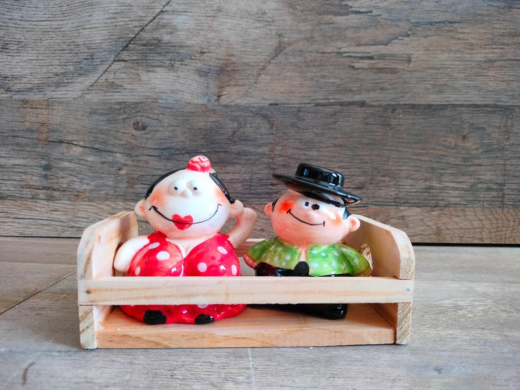Spaans peper -en zoutvaten, Antiek en Kunst, Curiosa en Brocante, Ophalen