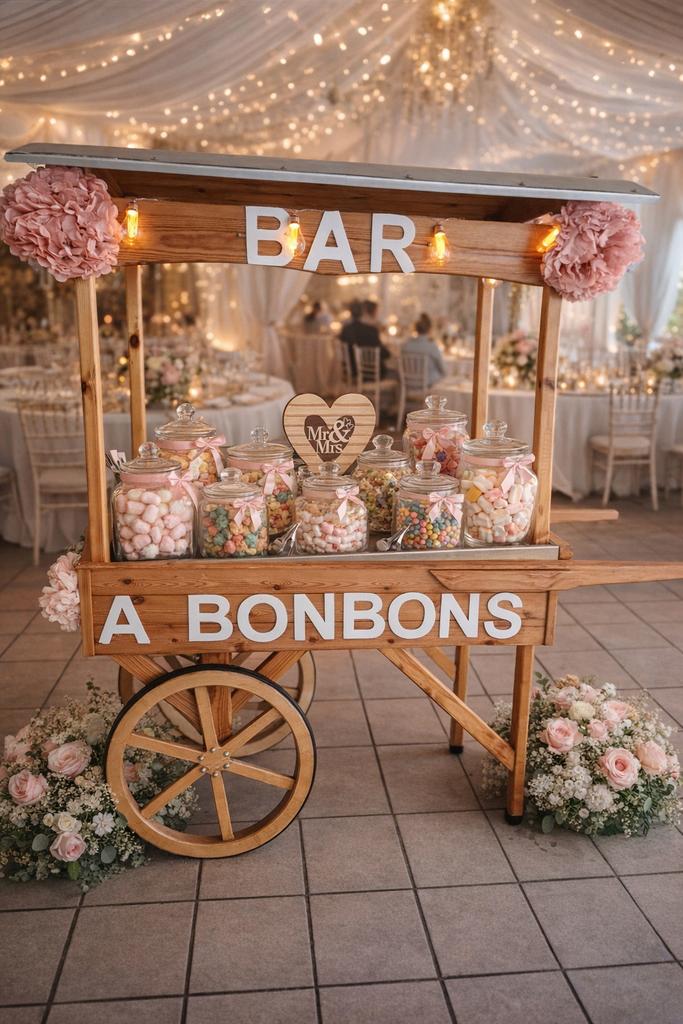 Bar a bonbon à louer pour mariage ou événement, Enlèvement ou Envoi, Neuf