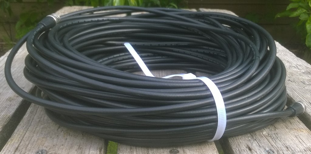 Snoer BNC - BNC, 45 meter 75 Ohm, Muziek en Instrumenten, Ophalen of Verzenden, Zo goed als nieuw, Apparatuur