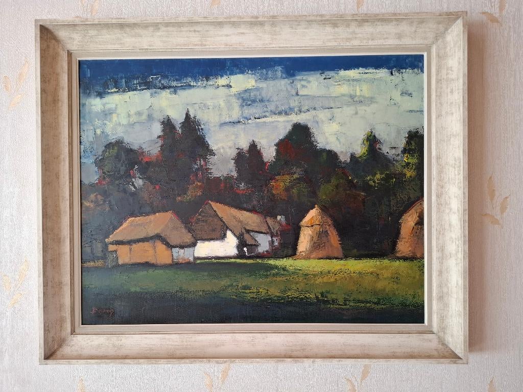 Schilderij - landschap, Ophalen