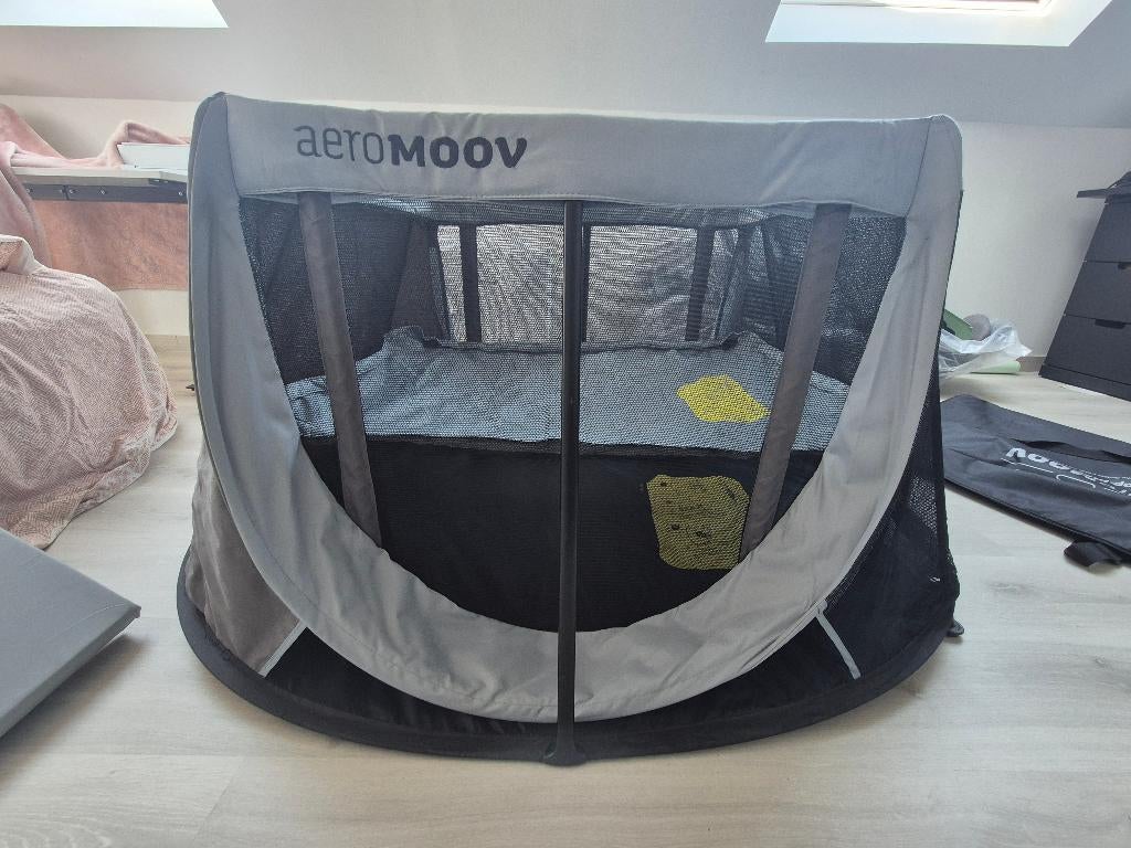 AeroMoov Instant Reisbed, Kinderen en Baby's, Babywiegjes en Ledikanten, Ophalen, Zo goed als nieuw, Reisbedje