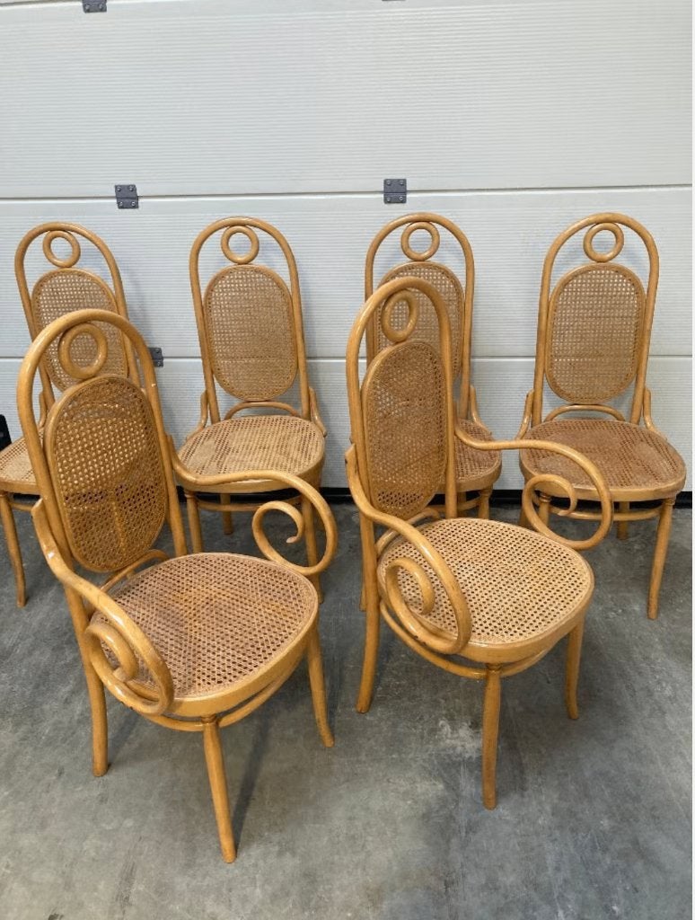 6 chaises Thonet, Maison & Meubles, Enlèvement