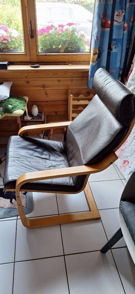 stoel, Enlèvement, Utilisé, Brun, Bois