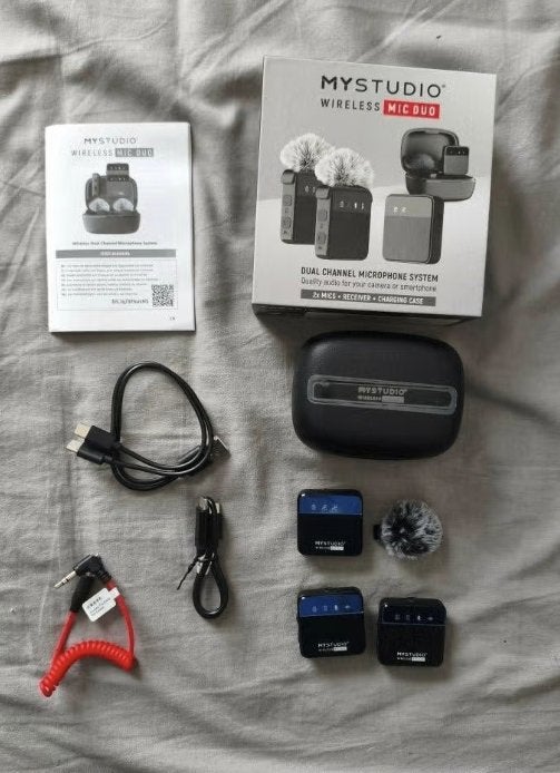 Easypicks Mystudio Wireless mic duo, Muziek en Instrumenten, Microfoons, Ophalen of Verzenden, Zo goed als nieuw, Overige typen