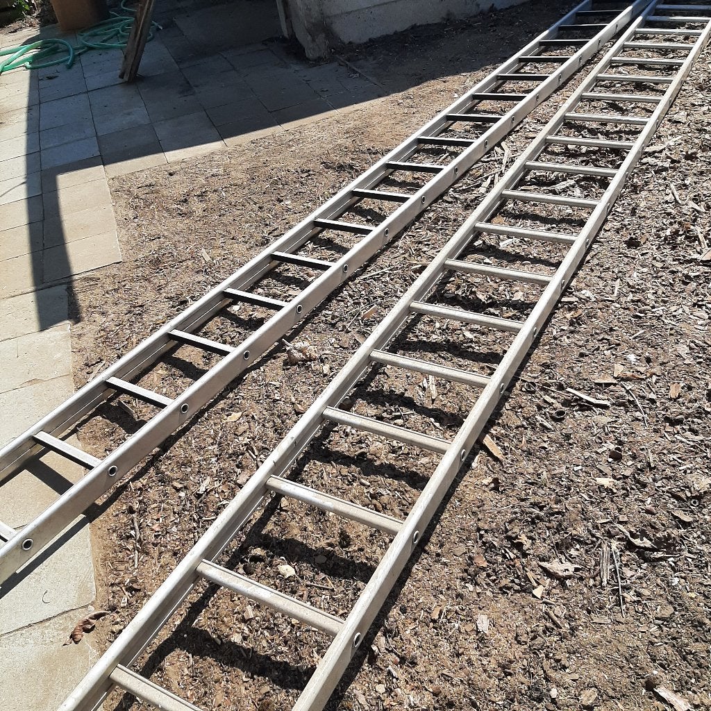 Ladder, Doe-het-zelf en Bouw, Ladders en Trappen, Ophalen, Zo goed als nieuw, Ladder, 4 meter of meer